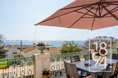 Appartement T3  91m² avec vue mer